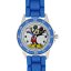 Reloj de Agujas Mickey Mouse Licencia Disney con Silicona Azul - Divertido y Cómodo para Niños